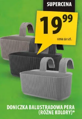 Doniczka balustradowa pera różne kolory promocja w Arhelan