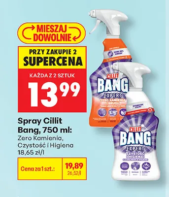 Spray Cillit Bang Zero Kamienia promocja w Biedronka