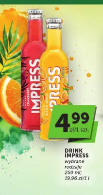 Drink Impress Bitter Spritz promocja w Groszek