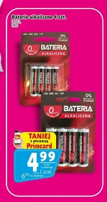 Baterie alkaliczne LR6 4-pak promocja w Prim Market