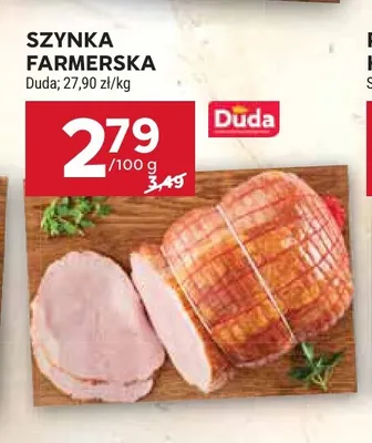 Szynka farmerska Duda promocja w Stokrotka