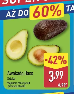 Awokado Hass promocja w Aldi