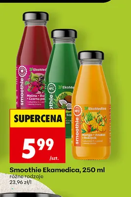 Smoothie Ekamedica promocja w Biedronka