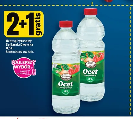 Ocet spirytusowy Spiżarnia Dworska promocja w TOPAZ
