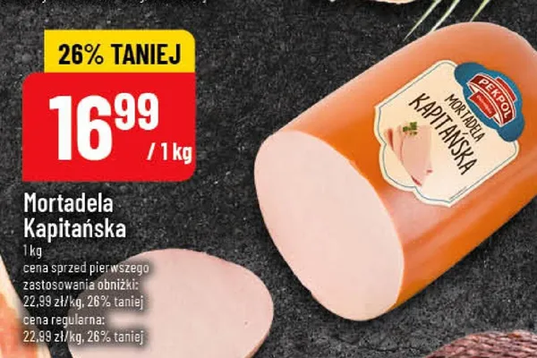 Mortadela Kapitańska promocja w POLOmarket