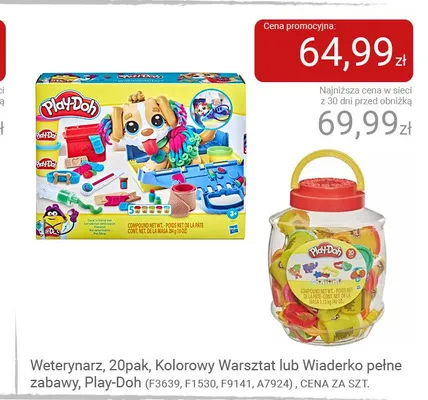 Zestaw ciastoliny Play-Doh Weterynarz promocja w Smyk