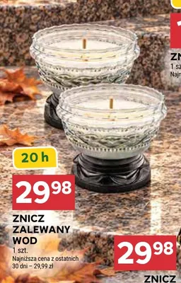 Znicz zalewany Wod promocja w Stokrotka