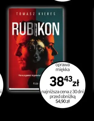 Książka Rubikon Tomasz Kieres oprawa miękka promocja w Empik