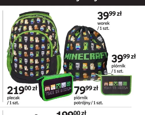 Piórnik Minecraft promocja w Empik