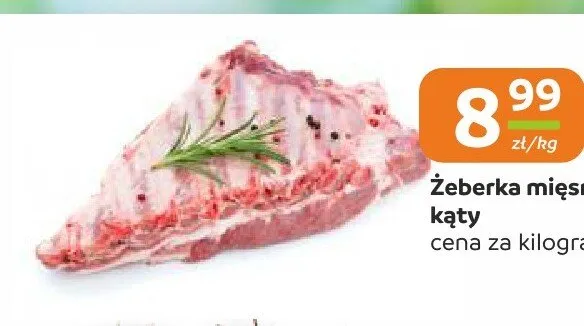 Żeberka mięsne kąty promocja w Społem Częstochowa