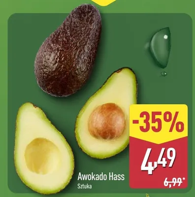 Awokado Hass promocja w Aldi