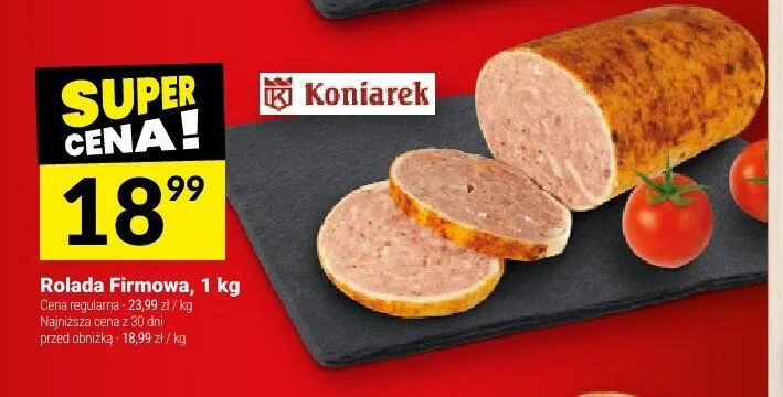 Rolada Firmowa Koniarek promocja w Twój Market