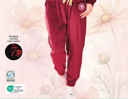 Spodnie dresowe damskie promocja w Biedronka