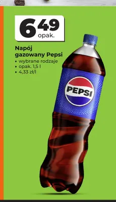 Napój gazowany Pepsi promocja w Odido