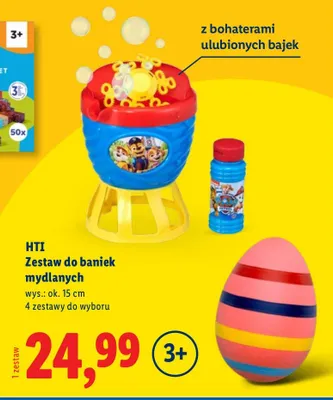 Zestaw do baniek mydlanych promocja w Lidl