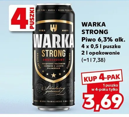 Piwo promocja w Kaufland