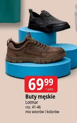 Buty męskie Lotmar promocja w Leclerc