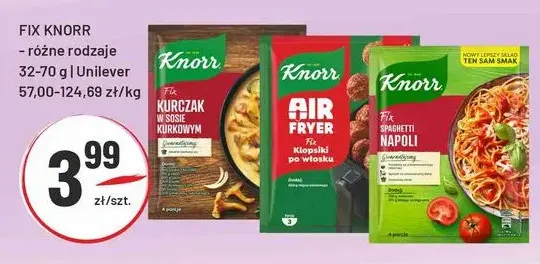 Fix Knorr promocja w Sedal