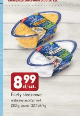 Filety śledziowe solone a'la matjas Lisner promocja w Avita