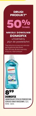 Uniwersalny płyn do powierzchni Domofix Wiosenny promocja w Drogerie Natura
