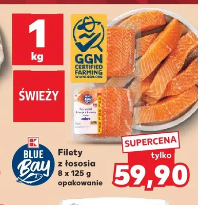 Filety z łososia 8-pak Blue Bay promocja w Kaufland