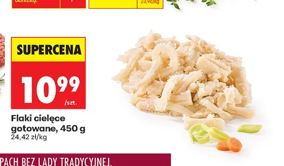 Flaki cielęce gotowane promocja w Biedronka
