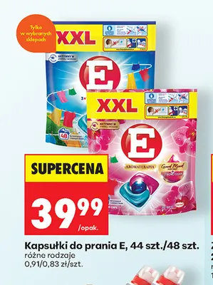 Kapsułki do prania E 44 szt. promocja w Biedronka