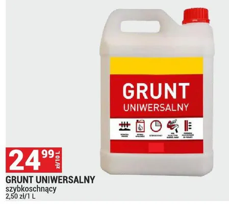 Grunt uniwersalny szybkoschnący promocja w Merkury Market