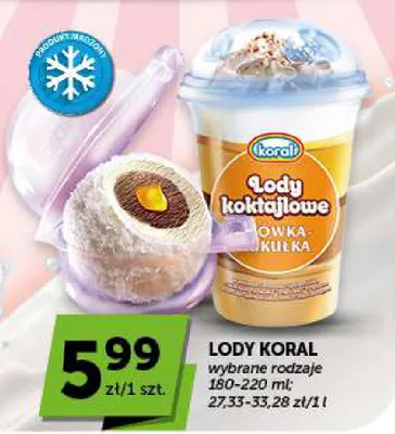 Lody promocja w Groszek
