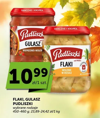 Gulasz wieprzowo-wołowy Pudliszki promocja w Euro Sklep