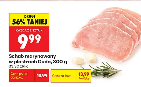 Schab marynowany w plastrach Duda promocja w Biedronka