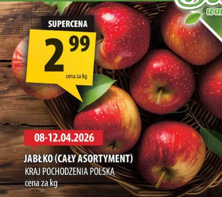 Jabłko (cały asortyment) promocja w Arhelan