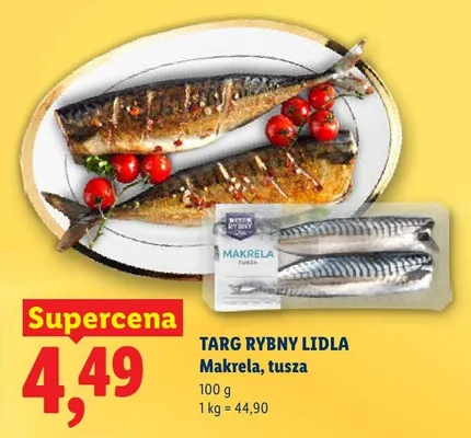 Makrela, tusza promocja w Lidl
