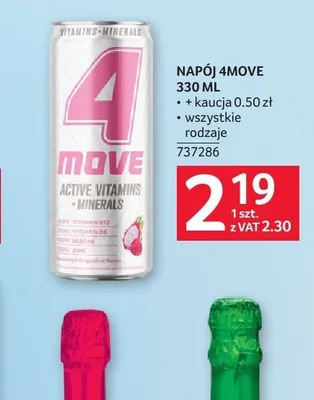 Napój 4Move promocja w Selgros