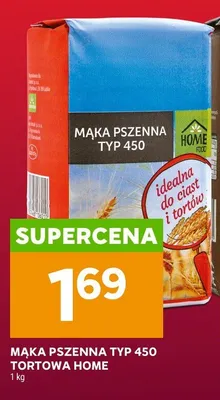 Mąka pszenna typ 450 tortowa Home Food promocja w Stokrotka