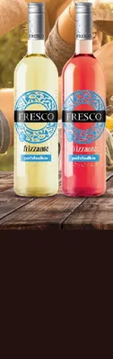 Wino Fresco Frizzante półsłodkie różowe promocja w Netto