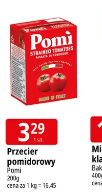 Przecier pomidorowy Pomi promocja w Leclerc