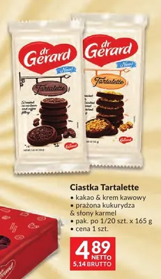 Ciastka Tartalette Dr Gerard promocja w Makro