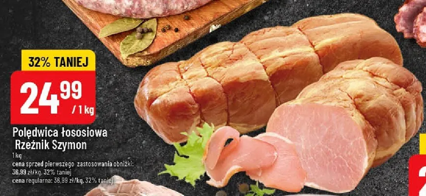 Połędwica łososiowa Rzeźnik Szymon promocja w POLOmarket