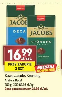 Kawa mielona Jacobs Kronung Arabica promocja w Avita
