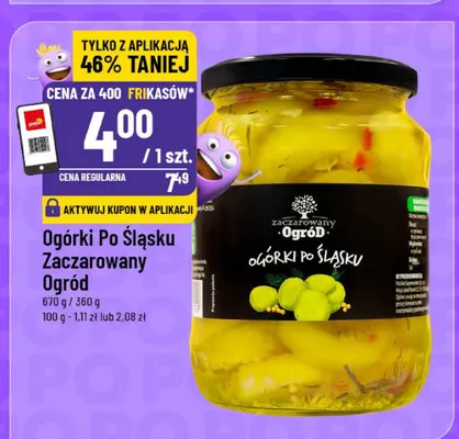 Ogórki po śląsku zaczarowany ogród promocja w POLOmarket