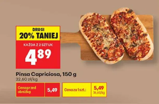 Pinsa Capriciosa promocja w Biedronka