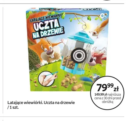 Latające wiewiórki Uczta na drzewie promocja w Empik