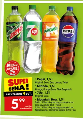 Napój gazowany Pepsi Original 1,5 l promocja w Twój Market