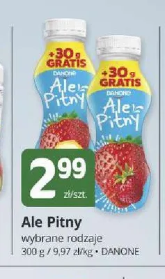 Jogurt Ale Pitny Danone promocja w Marketvita