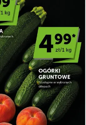 Ogórki gruntowe promocja w Groszek