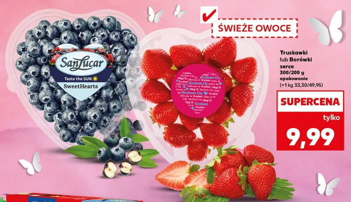 Borówki promocja w Kaufland