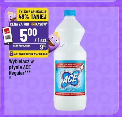 Wybielacz w płynie ACE Regular promocja w POLOmarket