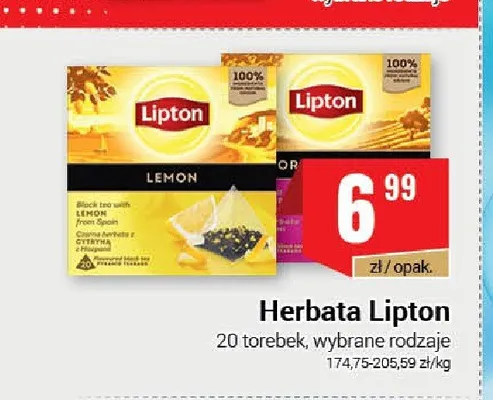 Herbata Lipton promocja w Premium Nasz Sklep