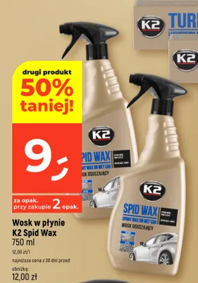 Wosk w płynie K2 Spid Wax promocja w Dealz